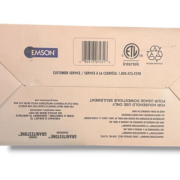 Granitestone Diamond Blue Electric Grill - Picture 7 of 7